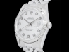 Ролекс (Rolex) Datejust 36 Argento Jubilee Silver Lining Diamonds Dial  16234